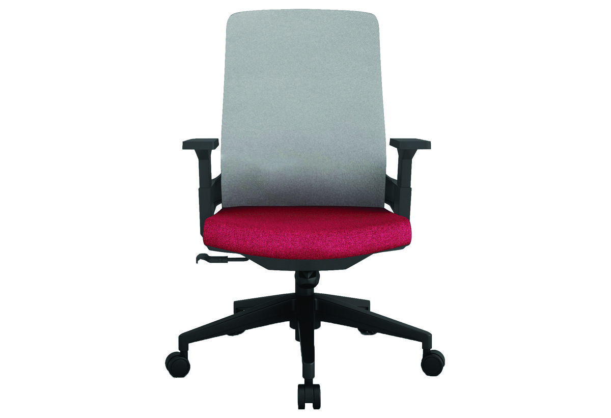 Απεικονίζεται η εμπρόσθια όψη της καρέκλας.